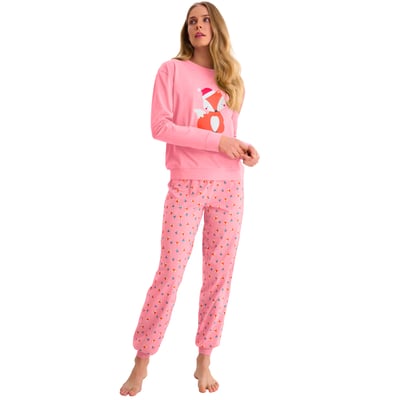 Pyjama pantalon jogger top M.longues FOXY LISCA