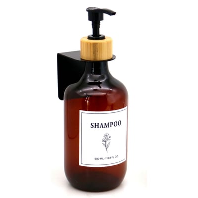 Distributeur de savon mural 9x7.5x21cm WADIGA