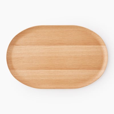 Plateau ovale, 40cm MONOPRIX