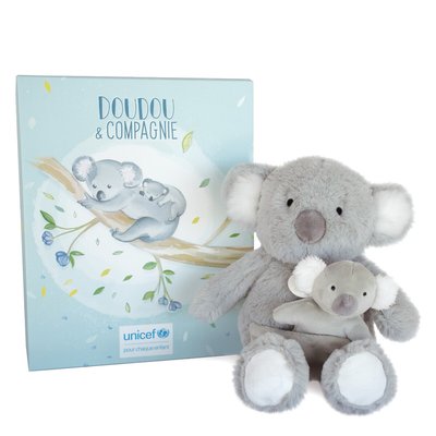 Peluche Pantin Bébé Et Moi Unicef Koala DOUDOU ET COMPAGNIE