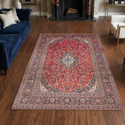 Tapis d'orient au motif oriental, noué main en laine, ARDAKAN 2 UN AMOUR DE TAPIS