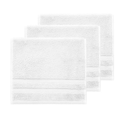 Lot de 3 serviettes invité 600 g/m² SENSILK SENSEI MAISON