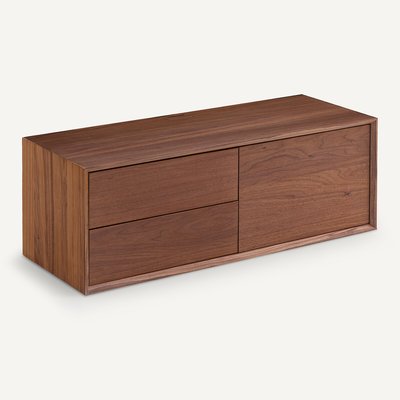Mueble TV L110 x P42 de nogal, Archivita XL AM.PM