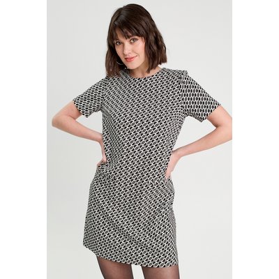 Robe droite manches courtes CACHE CACHE