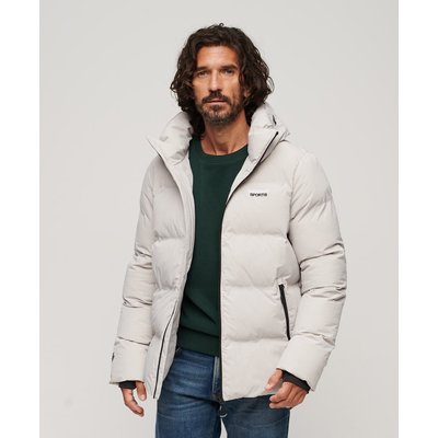 Doudoune droite à capuche SUPERDRY