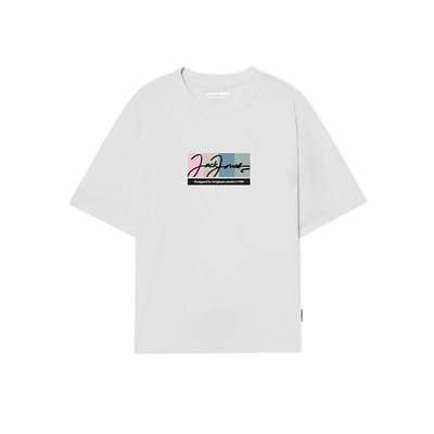 T-Shirt mit Logo und runden Ausschnitt, Regular-Fit JACK & JONES
