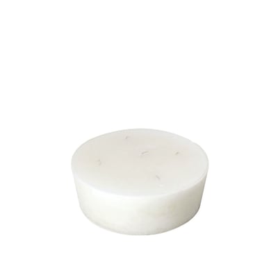 Bougie d'Intérieur Blanche 5 Mèches Diam 23 x 7 cm DEKOCANDLE BOUGIE