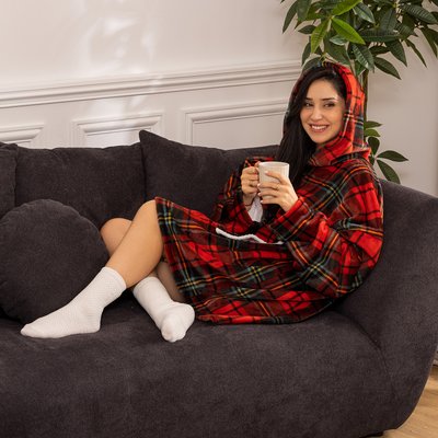 Plaid HOODIE ATMOSPHERA