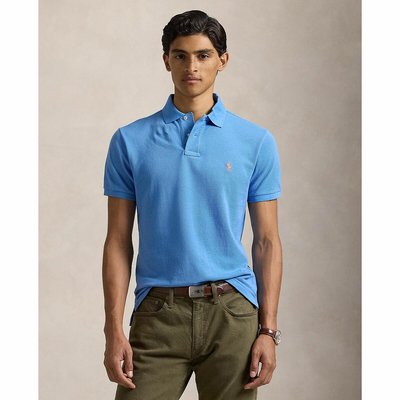 Polo de manga corta slim de algodón básico mesh POLO RALPH LAUREN