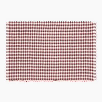 Set de table coton vichy, 48x33 MONOPRIX