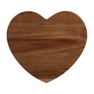 38cm Rustic Charm Heart Shaped Chopping Board MASON CASH