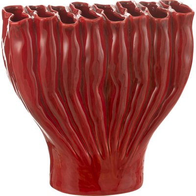 Vase multi tubes en porcelaine  design contemporain RECOLLECTION