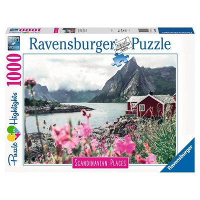 Puzzle 1000 pièces - Reine, Lofoten, Norvège (Puzzle Highlights) RAVENSBURGER