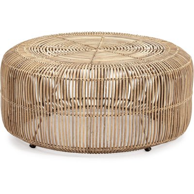 Pouf en osier rond, Eureka RECOLLECTION
