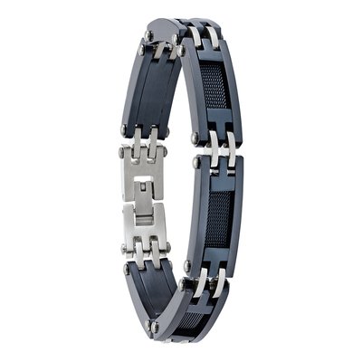 ZEPHIR - Two-tone steel bracelet JOURDAN BIJOUX