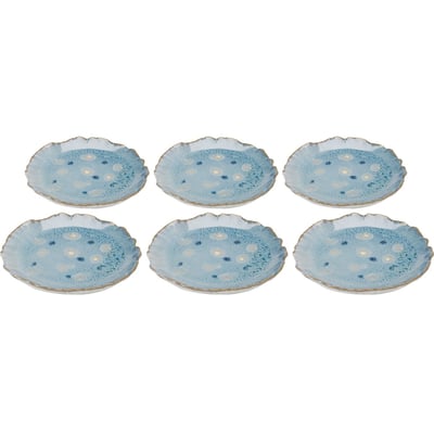 Lot de 6 assiettes à dessert, MINA KARE DESIGN