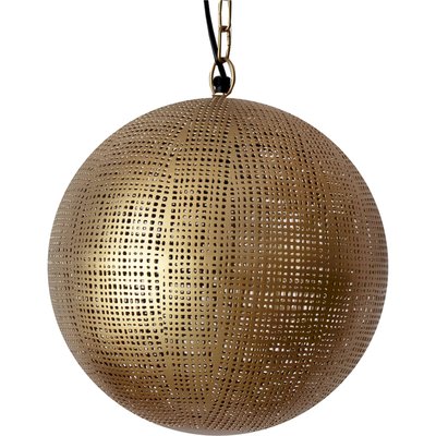 Suspension dorée design en métal pour salon élégant RECOLLECTION