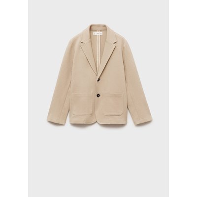 Veste piqué de coton MANGO KIDS