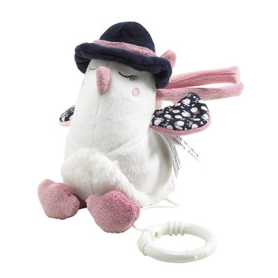 Peluche Mini Musical Oiseau en velours SAUTHON