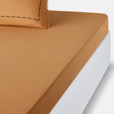 Hoeslaken katoen/linnen omslag 30 cm, Eleanor LA REDOUTE INTERIEURS