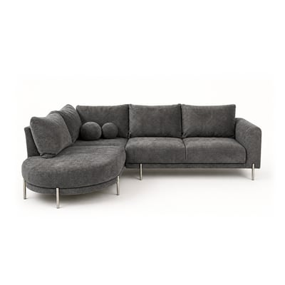 Canapé d'Angle gauche 4 places - GABIN LISA DESIGN