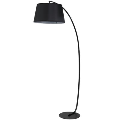 Lampadaire Métal Noir HOMCOM