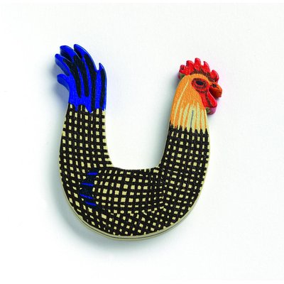 Lettre animaux en bois U DJECO