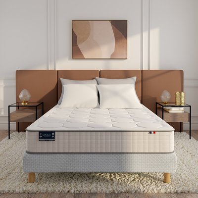 Ensemble matelas 856 ressorts ensachés + sommier LA REDOUTE INTERIEURS