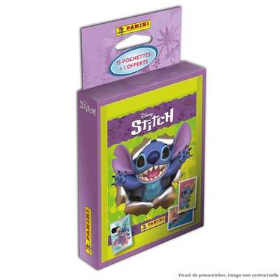 Stitch blister 13+1 pochettes PANINI