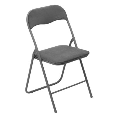 Chaise pliante effet velours 5FIVE SIMPLY SMART