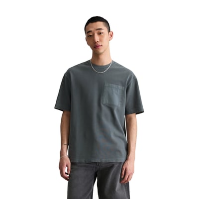 T-shirt relaxed en coton bio finement rainuré MARC O’POLO DENIM