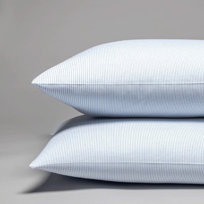 Taie d'oreiller style oxford coton tissé 120 fils - 300tc BIARRITZ COTTON & CO