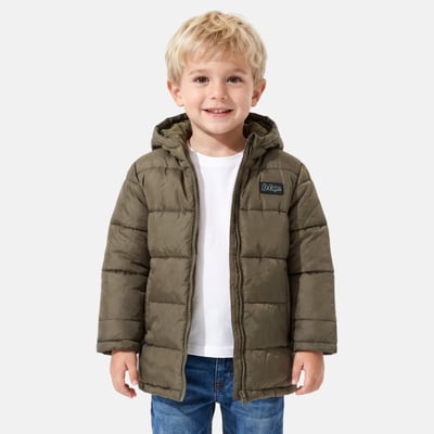 Doudoune matelassée zippée à capuche COCOON LEE COOPER