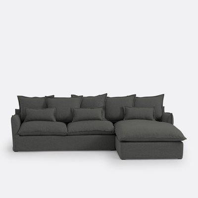 Canapé d'angle polyester, Odna LA REDOUTE INTERIEURS