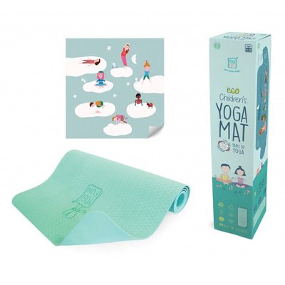 Tapis de yoga enfant vert BUKI FRANCE