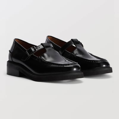 Salomés en cuir MONOPRIX
