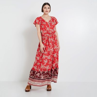 Robe longue imprimée GRAIN DE MALICE