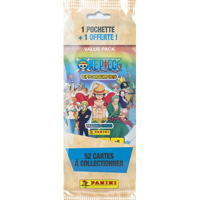 One piece tc fat pack 1 poch achetée + 1 offerte PANINI