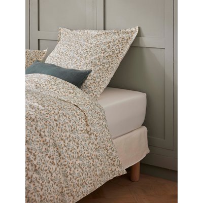 Drap-housse percale de coton "DIVINE" et "BAIES SAUVAGES" CYRILLUS