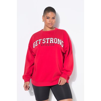 Sweat-shirt oversize, message en tissu éponge STUDIO UNTOLD