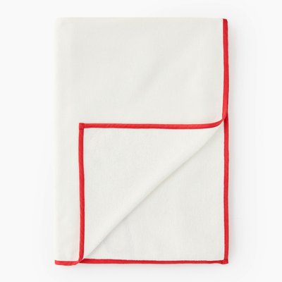 Fouta doublée gaze de coton, 100x180cm, 100% coton MONOPRIX