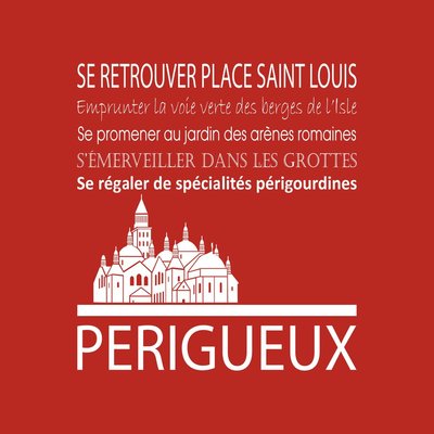 Tableau Mural Périgueux ILLUSTRATION CEANOTHE