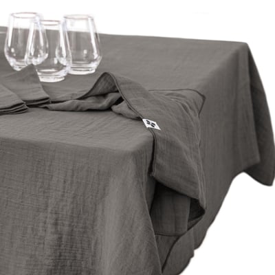 Nappe rectangle gaze de coton Gaia EDEN