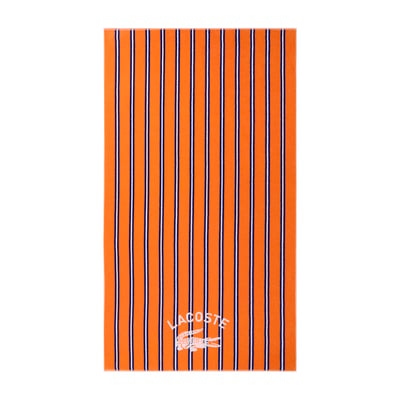 Serviette de plage en coton, L SUNSTRIPE LACOSTE HOME
