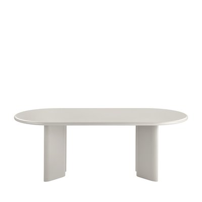 Table à manger 10 personnes ovale en bois- NAGANO HOUSE NORDIC