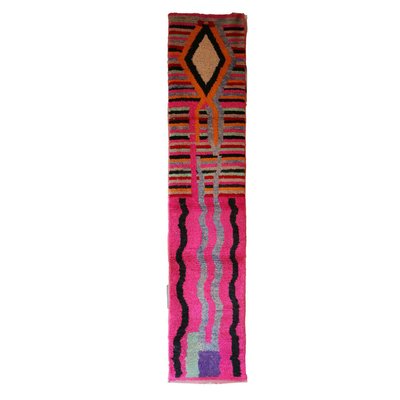 Tapis de couloir berbère marocain pure laine 72 x 350 cm AFK LIVING