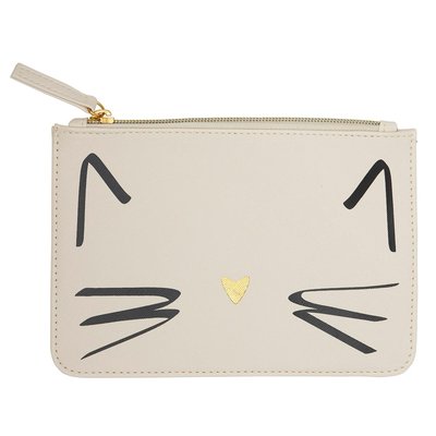 Pochette zipée CHAT DRAEGER PARIS