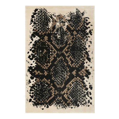 Tapis salon poil ras motif python ,  PHYTON WECON HOME