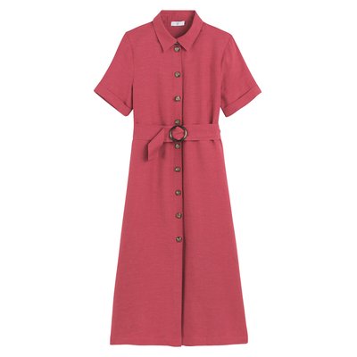 Robe-chemise mélange lyocell lin Signature OPHELIE LA REDOUTE COLLECTIONS