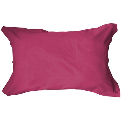 Taie d'oreiller coton unie C DESIGN HOME TEXTILE